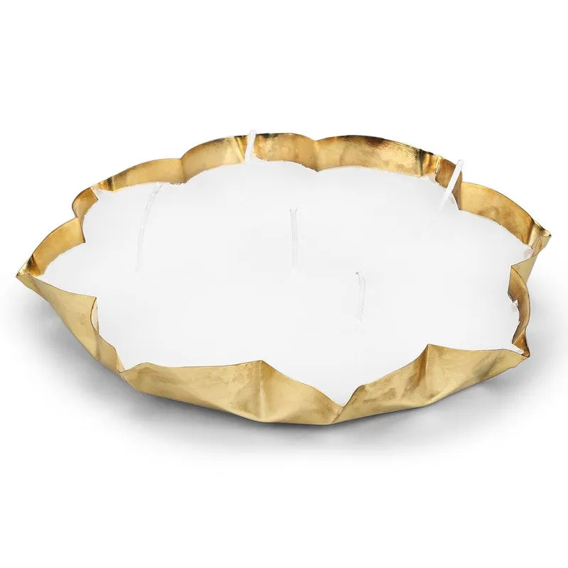 Goldbloom Metal Vanilla Scented Soy Wax Candle media 5