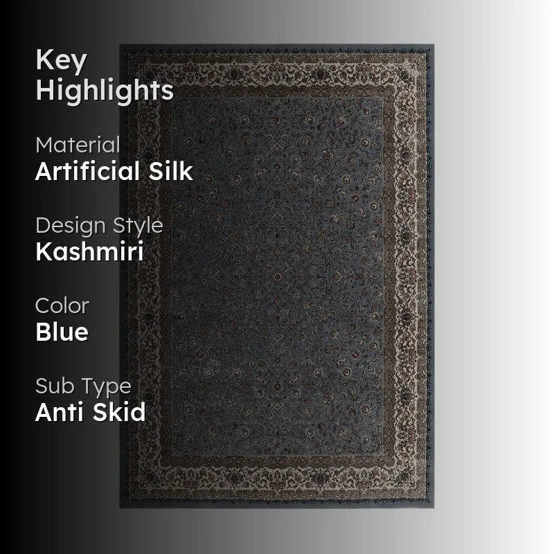 RangSutra Artificial Silk Carpet media 2