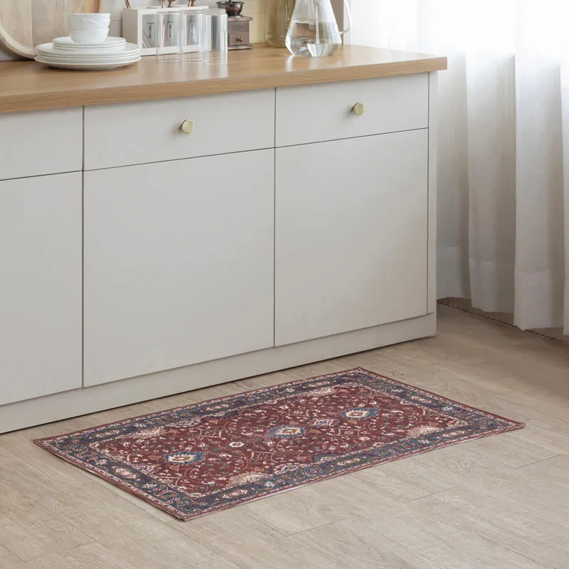 Teyra Cotton Door Mats - Red media 3