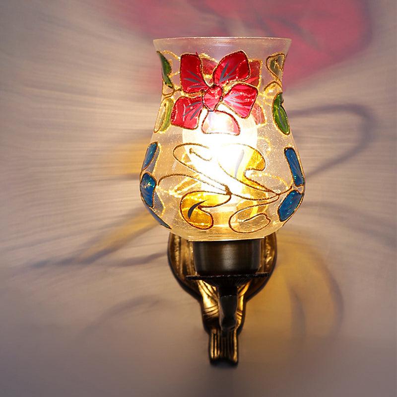 Fumo Love Gleam Mosaic Glass & Metal Wall Lamp