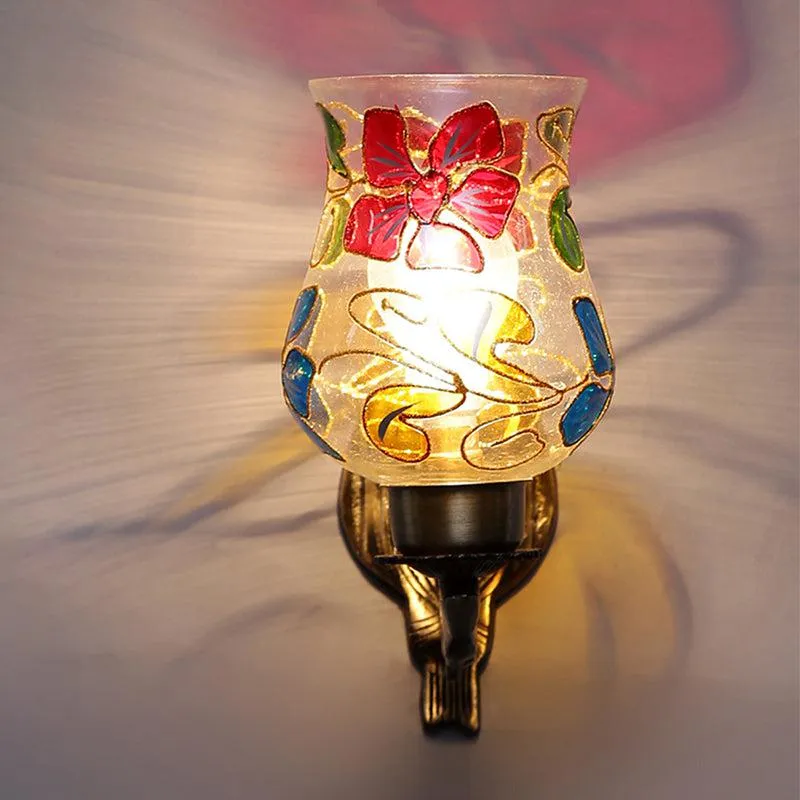 Fumo Love Gleam Mosaic Glass & Metal Wall Lamp media 1
