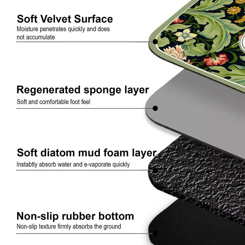 BloomStep Rubber Kitchen Floor Mats - Set of Two media 5