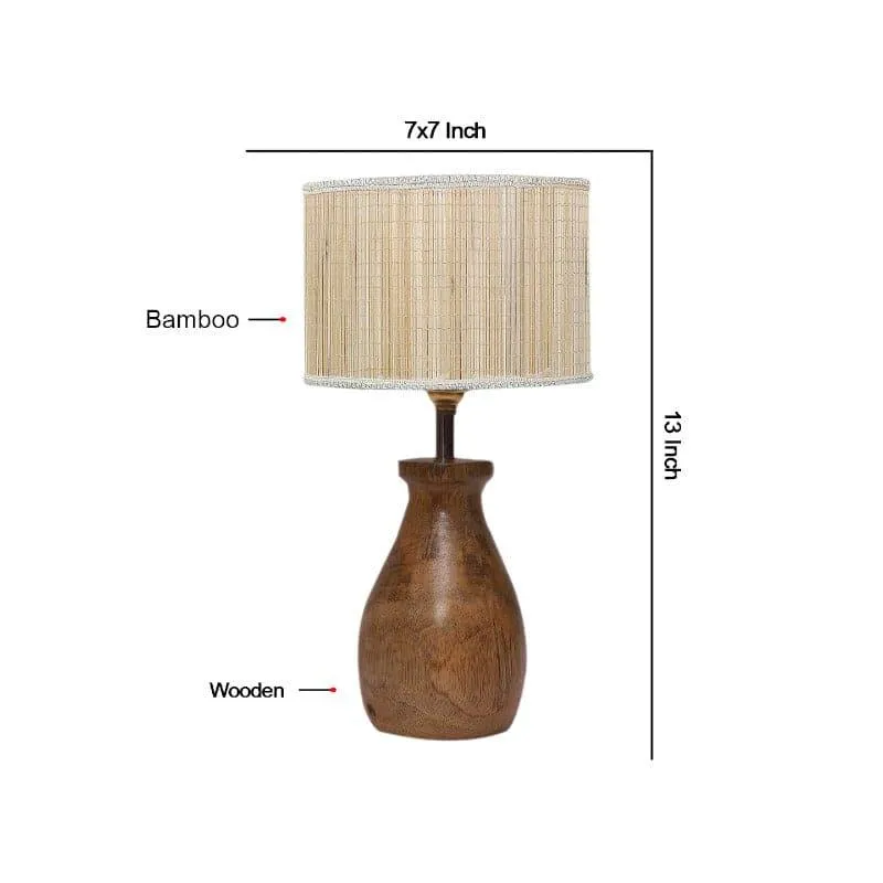 Sheldo Fabric Table Lamp - Beige media 5