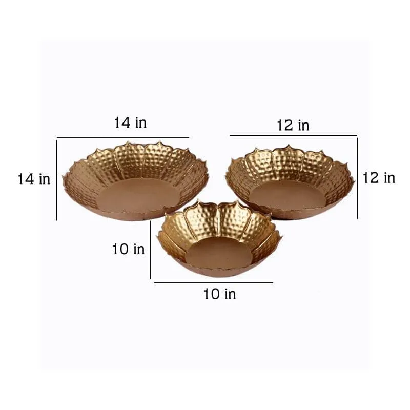 Parmartha Ethnic Urli - Set Of Three media 7