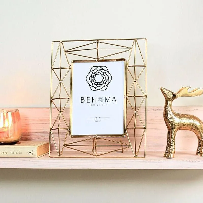 Geometric Jolly Photo frame - Large media 1