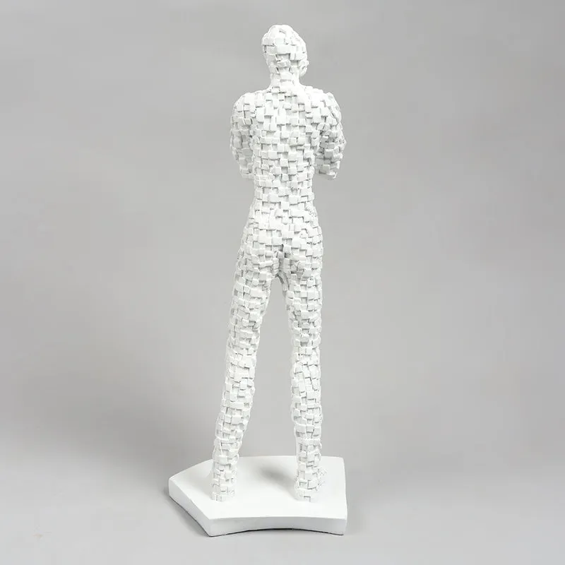 Stance Of Confidence Showpiece - White media 4