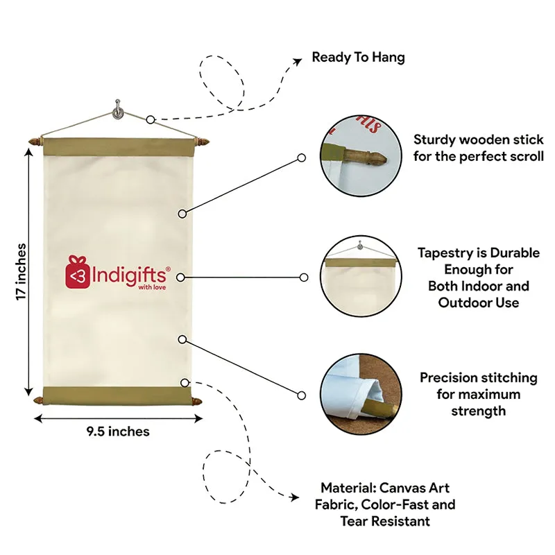 Whimsy Cute Saraswati Motivational Canvas Wall Accent media 5