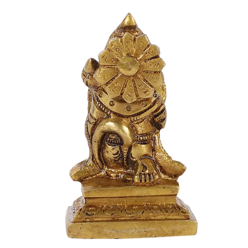 Shri Aanjaneya Swami Brass Idol media 4