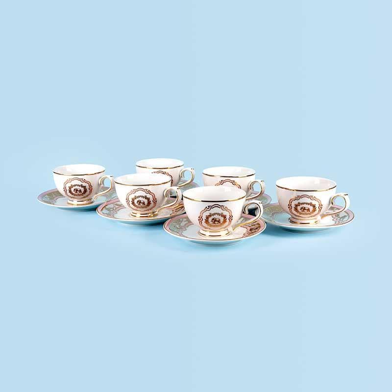 Rosette Tea Set With Snacks - 22 Piece Set media 6