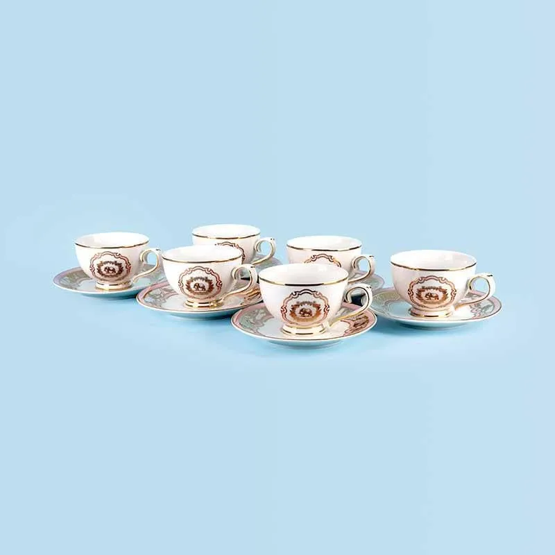 Rosette Tea Set With Snacks - 22 Piece Set media 6