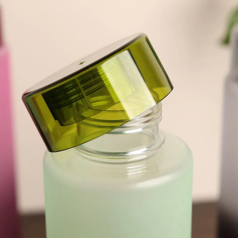 FrostHue Green Clear PET Bottle - 1000 mL media 4