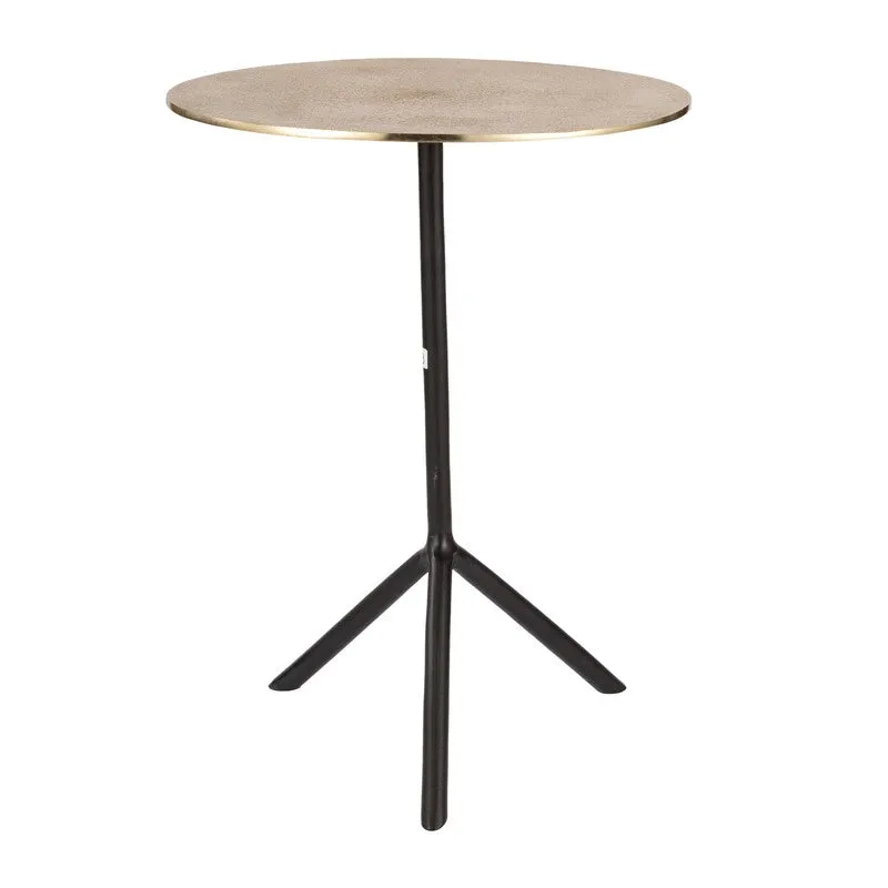 Contrast Aluminum Side Table - Gold media 3