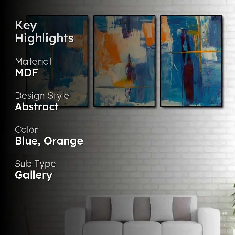 Intrigued Wall Art - Set Of Three media 2