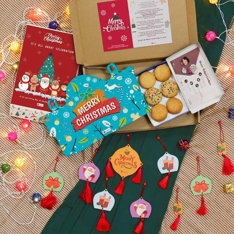 Navy Noel Christmas Gift Box media 1