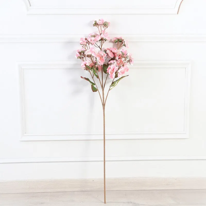 Multiflora Meadow Artificial Flower Spray - Light Pink media 3