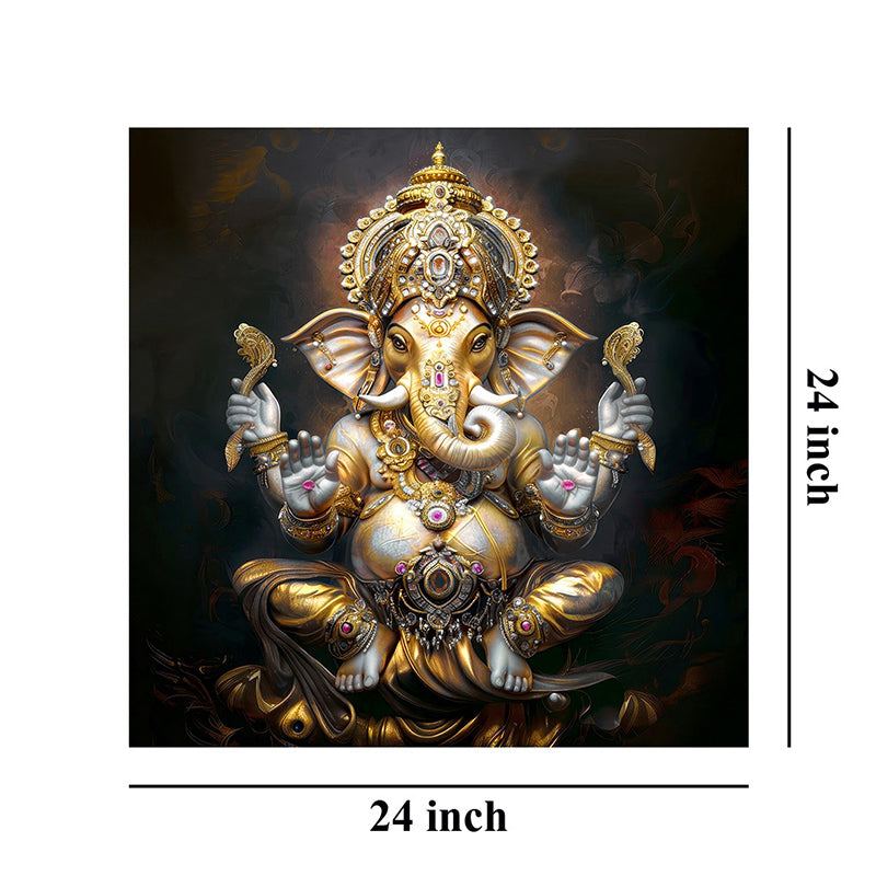 Lambodara Poly Canvas Wall Painting media 9
