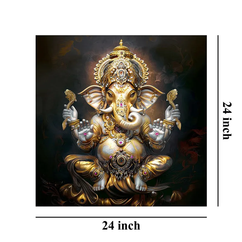Lambodara Poly Canvas Wall Painting media 9