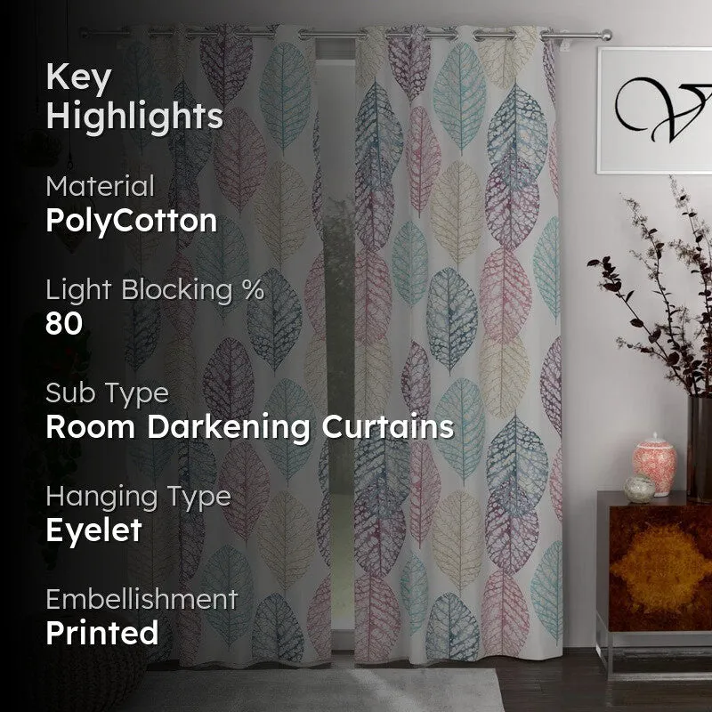 Petal Drift Drape Curtains - Set of Two media 2