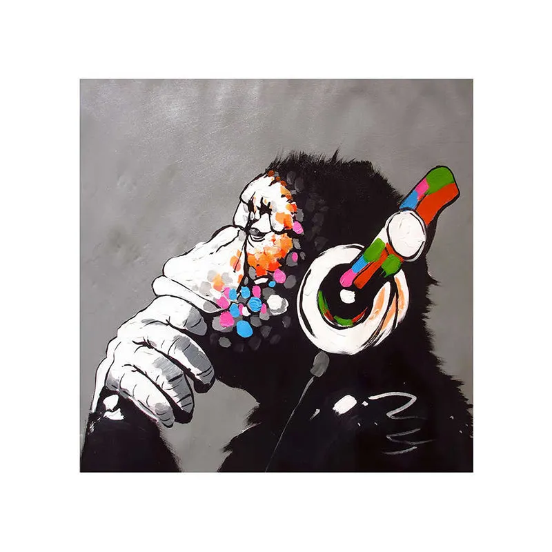 Melody In The Jungle Wall Painting media 5