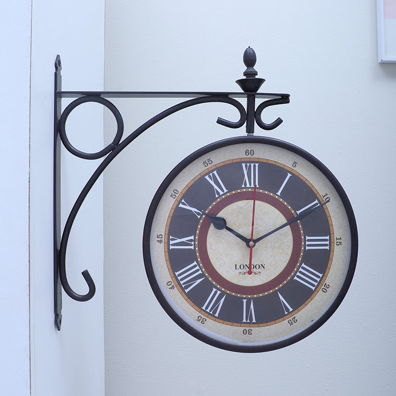 Time Weaver Iron Wall Clock