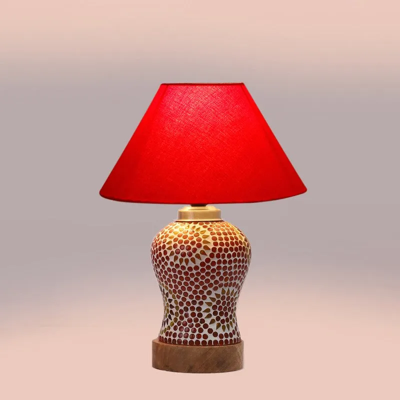 Velmora Wooden Table Lamp - Multicolor media 6