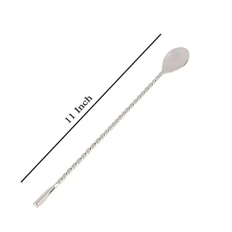 Mixline Bar Spoon (Gold,Nickel) - Set Of Four media 5