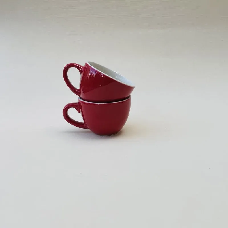 Mystic Ceramic Tea Cup (80 mL Each) - Set Of Two media 7