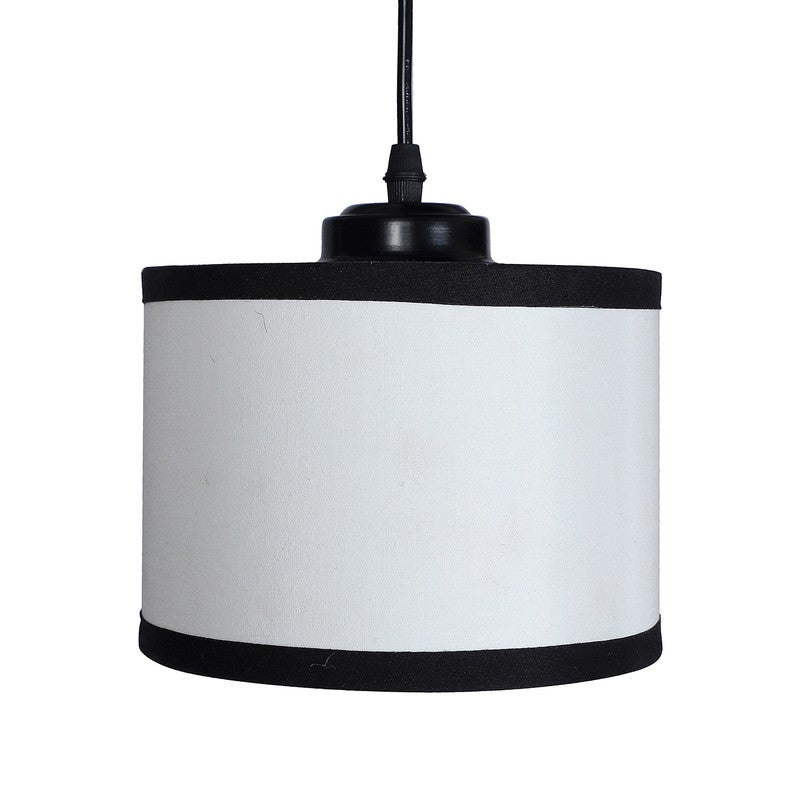 Lumera Drift Metal Ceiling Lamp - White & Black media 7