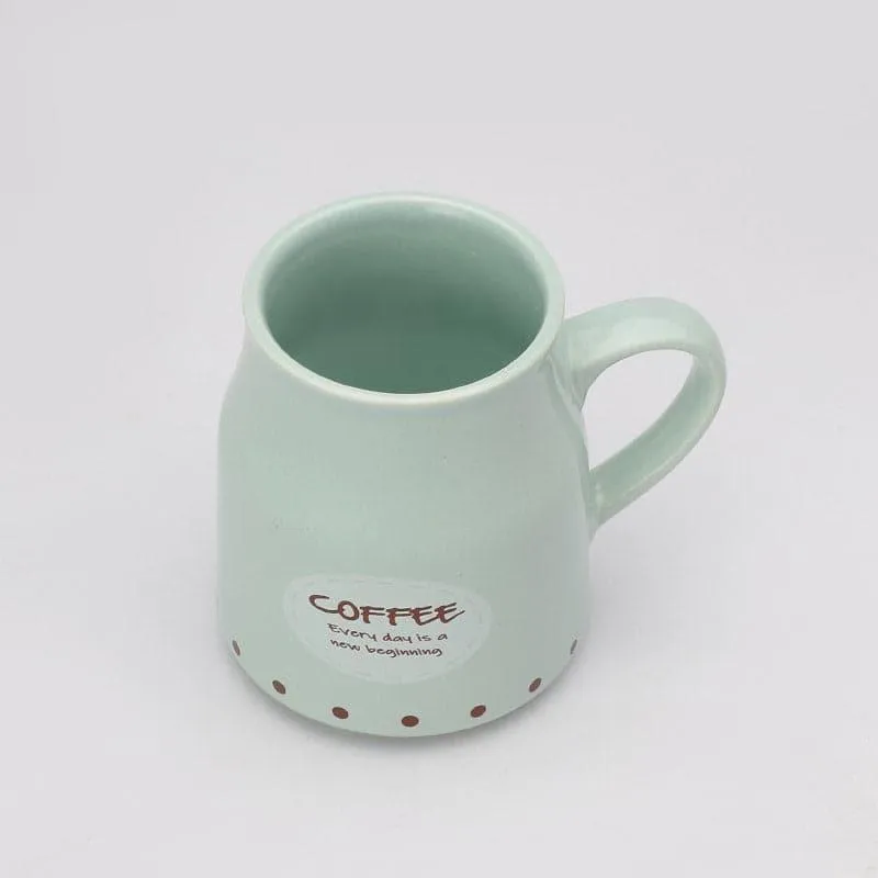 Juya Ceramic Coffee Mug (150 mL Each) - Set of Six media 5