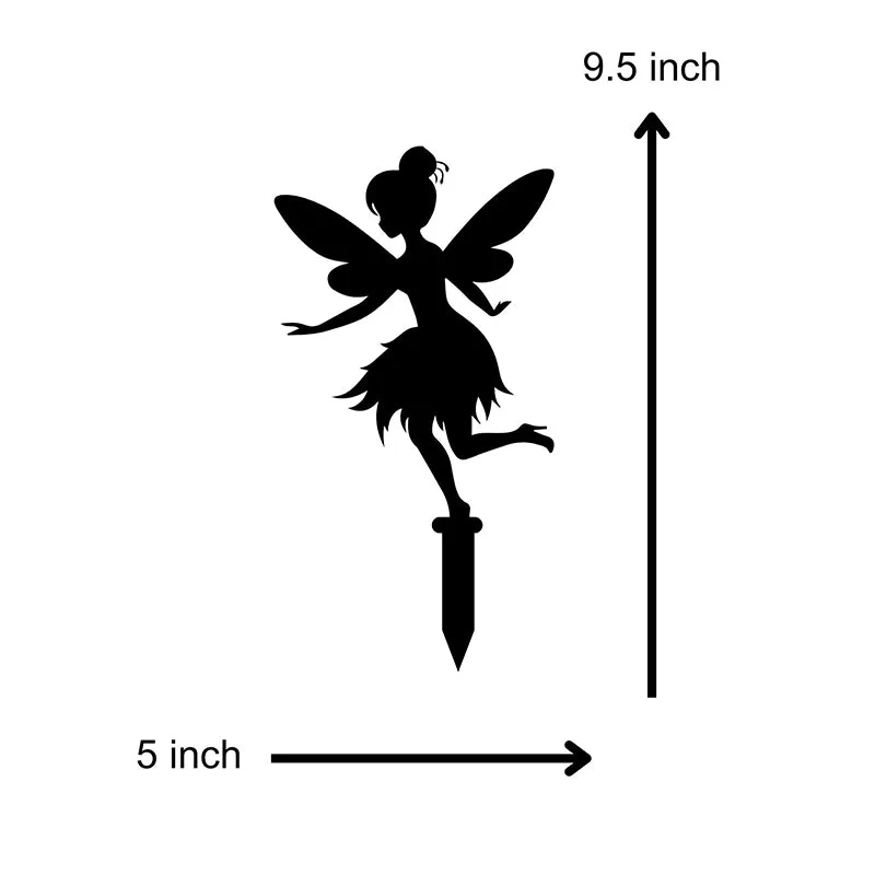 Fairy Dwell Garden Stake - Set Of Four media 4