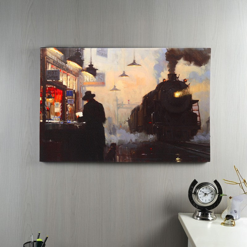 The Last Departure LED Wall Art