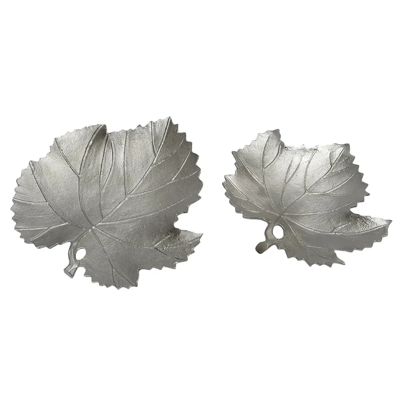 Maple Muse Accent Tray (Silver) - Set Of Two media 4