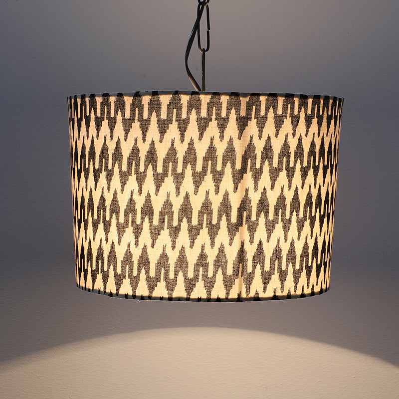 Chevronic Printed Iron Ceiling Lamp