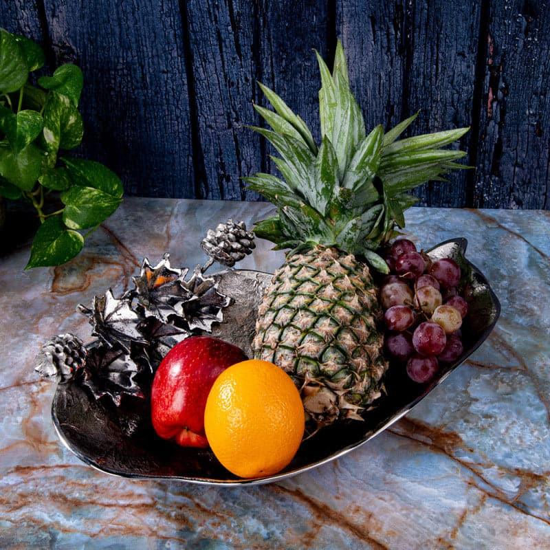 Ijo Aluminum Platter - 16.1x9.4x4.5 inch
