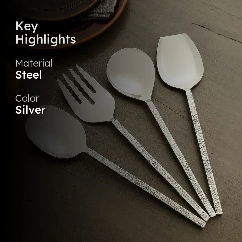 Ember Texture Serving - Four Piece Set media 2