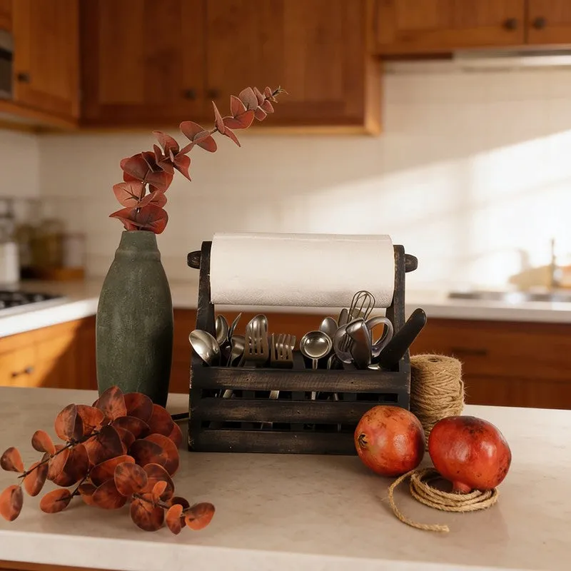 Tactura Cutlery Stand With Tissue Holder media 1