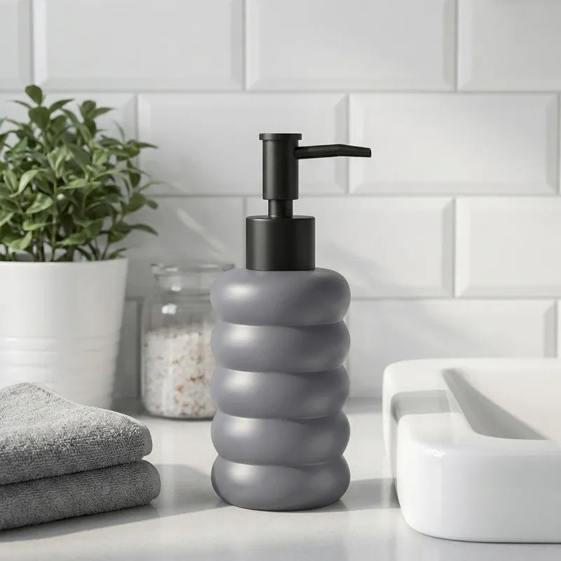 Rioware SoftStone Soap Dispenser (300 ML) - Blue media 1