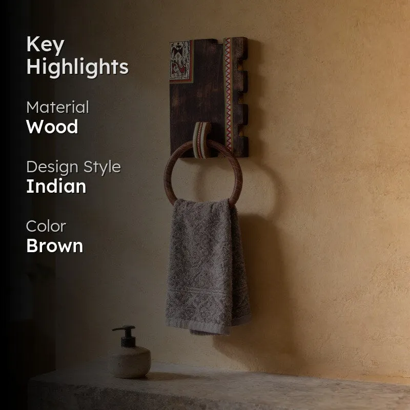 Tribal Melody Towel Hanger media 2