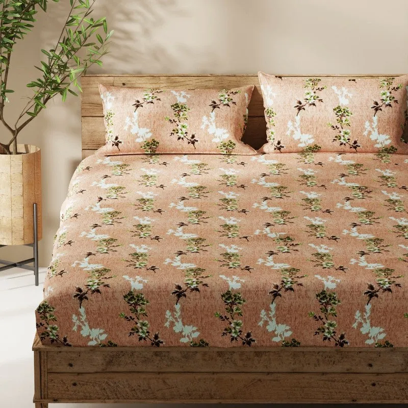 Ulrix Bedsheet (Rust) - 115 GSM media 4
