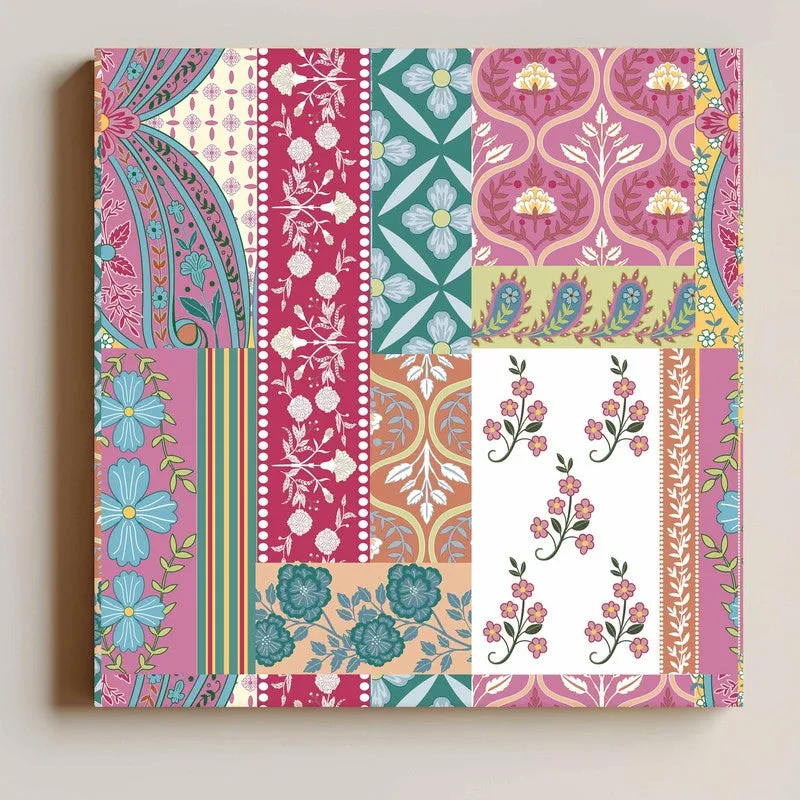 Tribal Pink Canvas Wall Art media 4
