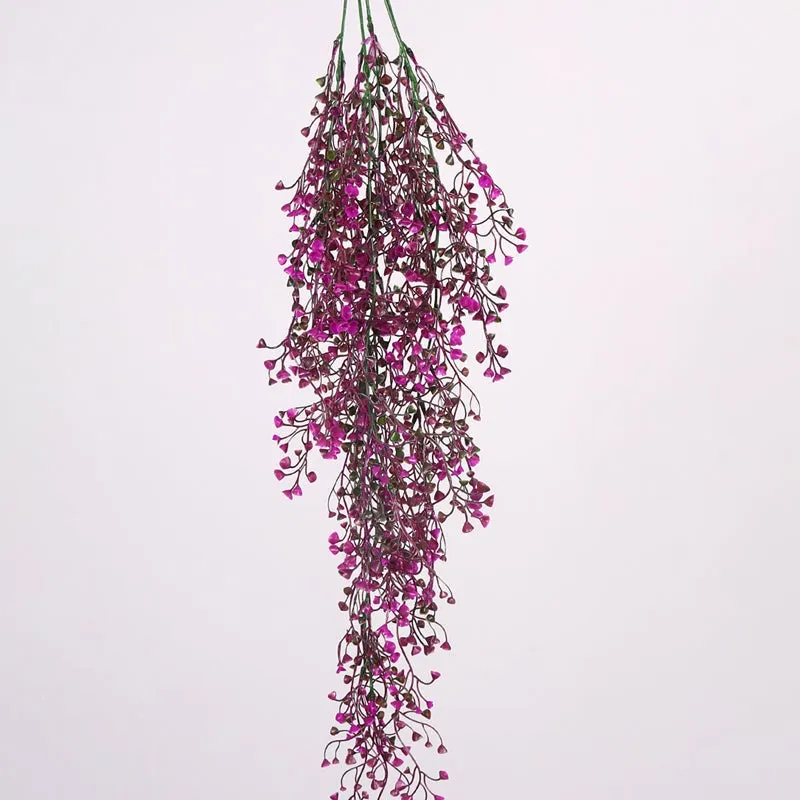 Verdhang VII Artificial Hanging Vine (Purple) - 2.7 Feet media 4