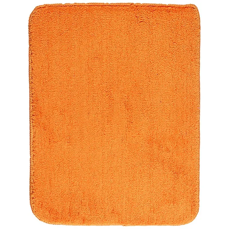 PlushVista Microfiber Kitchen Floor Mats (Orange) - Set of Two media 4