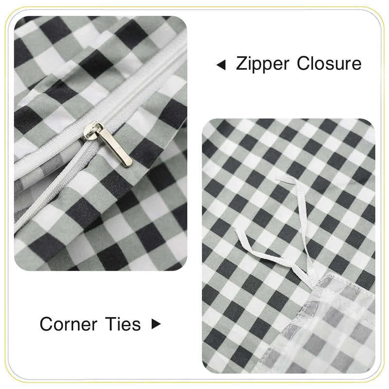Checkered Dreams Microfiber Bedsheet - 150 GSM media 6