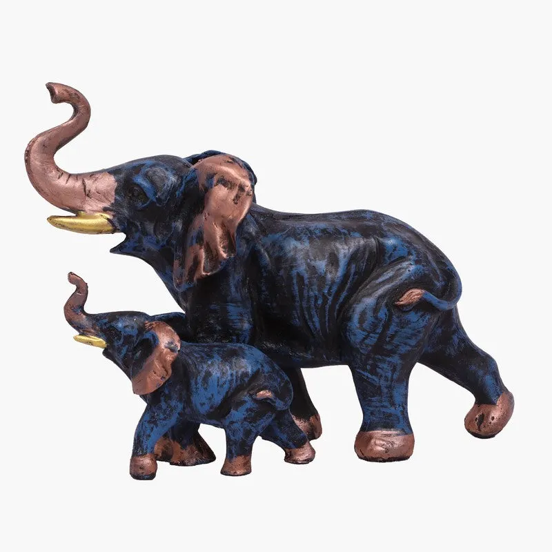Nurturing Giants Elephant Polyresin Showpiece media 3