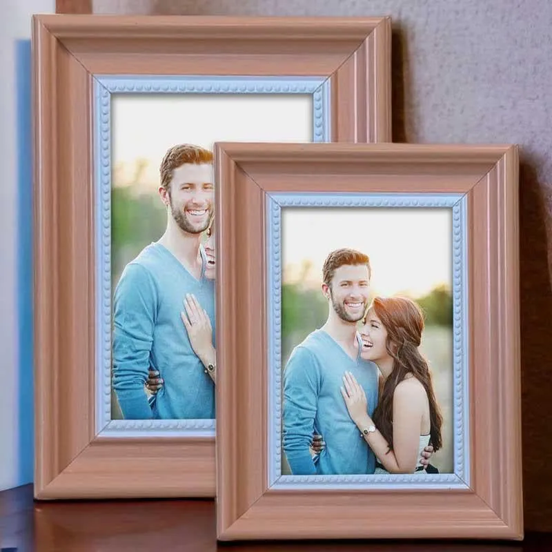 Wooden Whispers Table Photo Frame - Set Of Two media 1