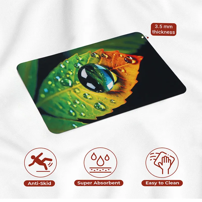 Dew Foliage Anti Skid Bath Mat media 6