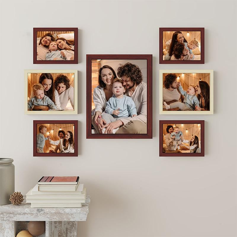Amara Wooden Photo Frame - Set Of Seven media 3