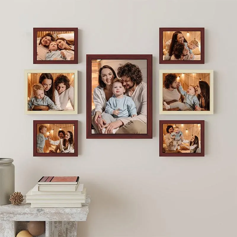Amara Wooden Photo Frame - Set Of Seven media 3