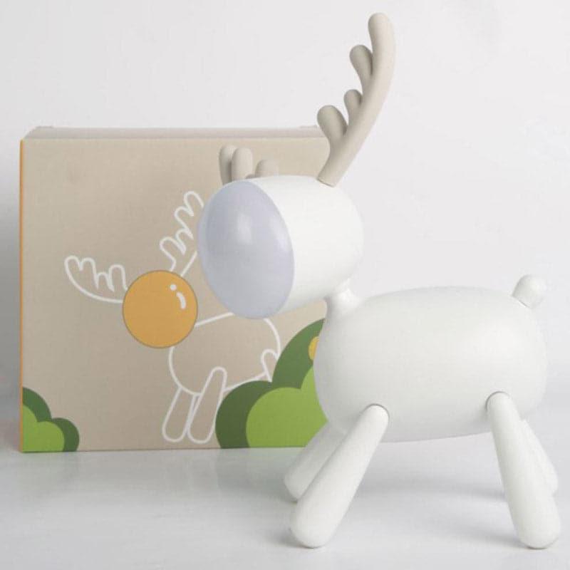 Jolly Reindeer LED Table Lamp - White media 3