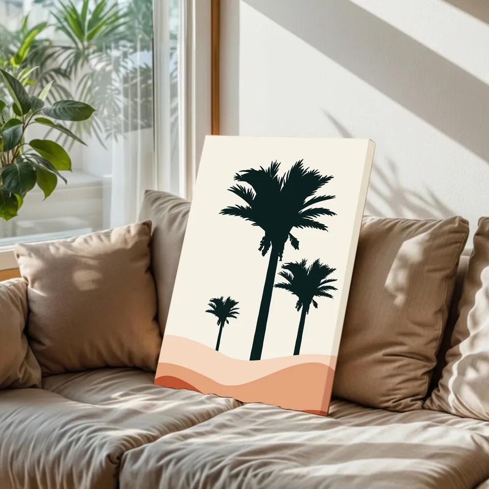 Earthsong Cotton Canvas Wall Painting media 6